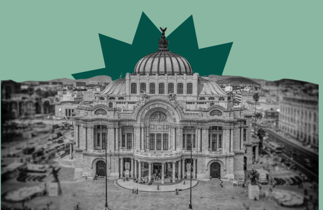 Imagen de la ciudad del mexico representando la democracia mexicana