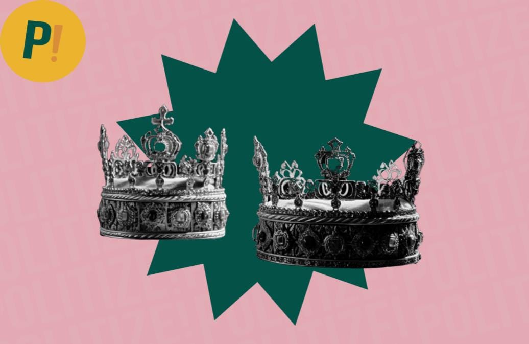 Imagens de coronas representando la monarquía