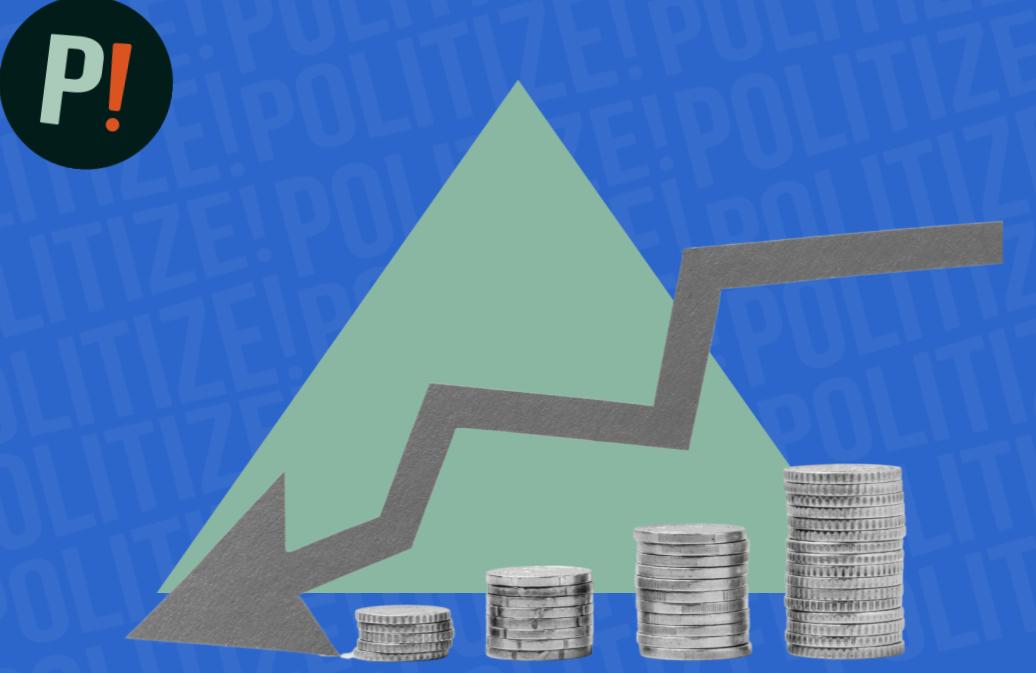 Imagen de monedas representando la Inflación en Colombia