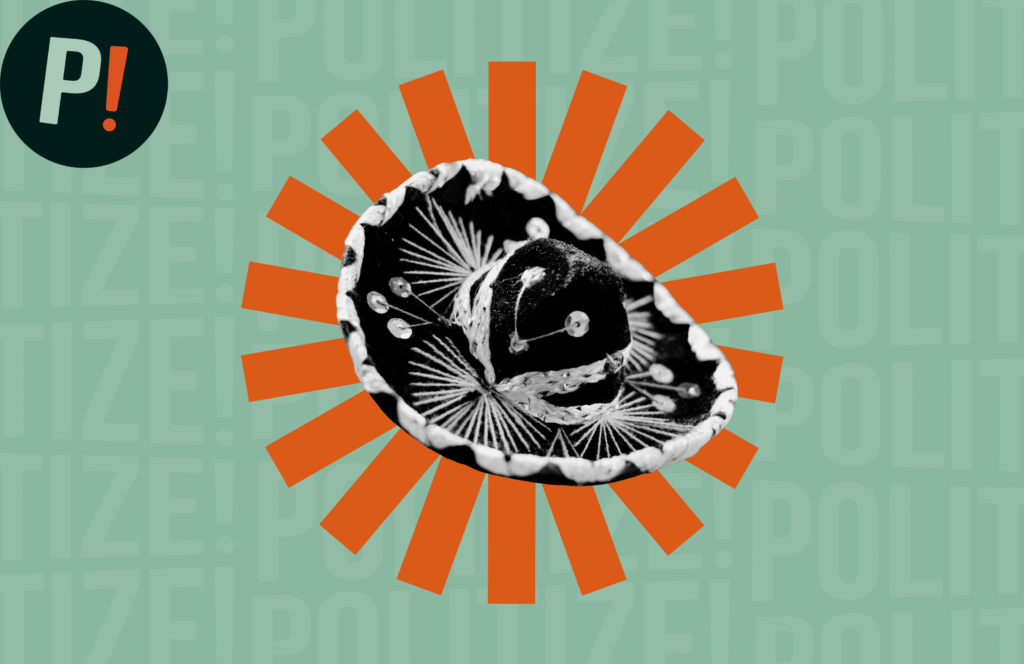 Imagen con sombrero representando la diversidad cultural de México.