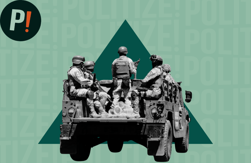 Imagen de portada de un grupo del ejército combatiendo a los cárteles mexicanos.