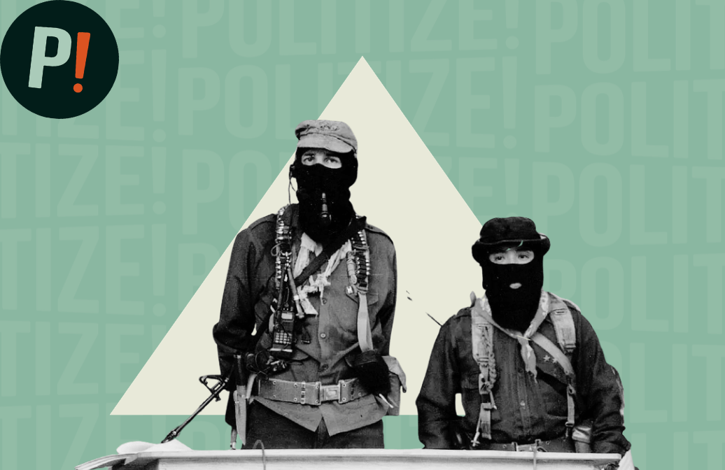 Imagen del EZLN (Ejército Zapatista de Liberación Nacional)